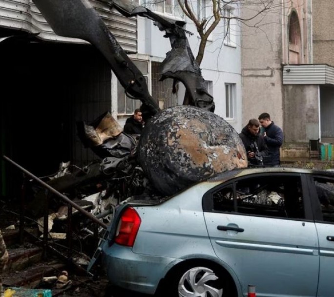 Tras un accidente de helicóptero murió el Ministro de Interior de Ucrania