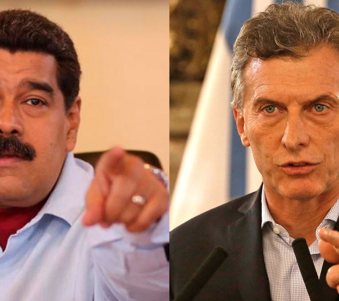 Macri afirmó que la "inmensa mayoría de los argentinos" sienten vergüenza por la visita de Maduro