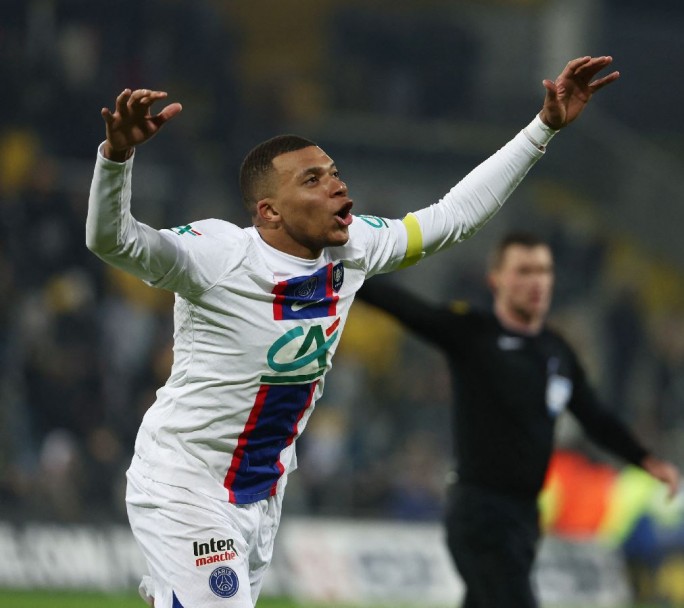 Sin Messi, el Paris Saint Germain goleó 7 a 0 al modesto Pays de Cassel