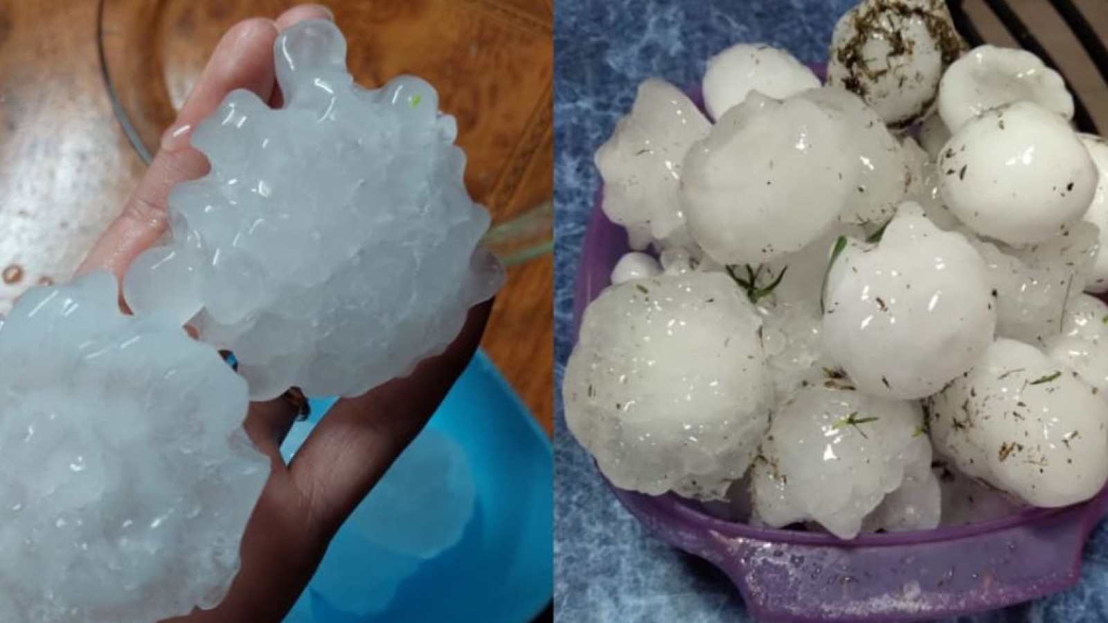 Tremendo temporal de granizo dejó 1 muerto y graves daños en San Luis