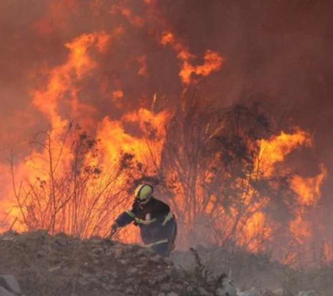Al menos 750 hectáreas fueron consumidas por un incendio activo en Chile