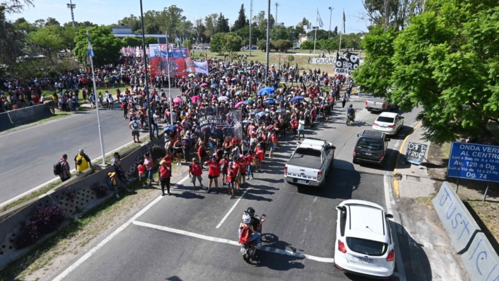 Día de piquetes en todo el país en un reclamo al Gobierno Nacional