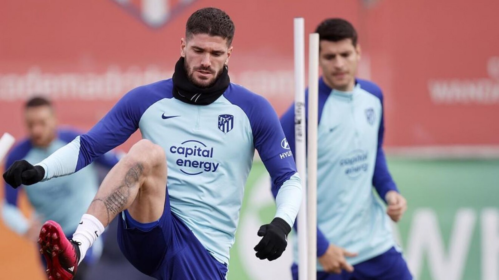 De Paul sufrió una lesión muscular a días del clásico frente al Real Madrid