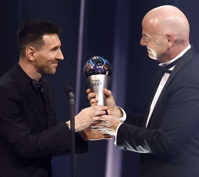 Lionel Messi es el nuevo "Mejor Jugador" del mundo 2022 de la FIFA
