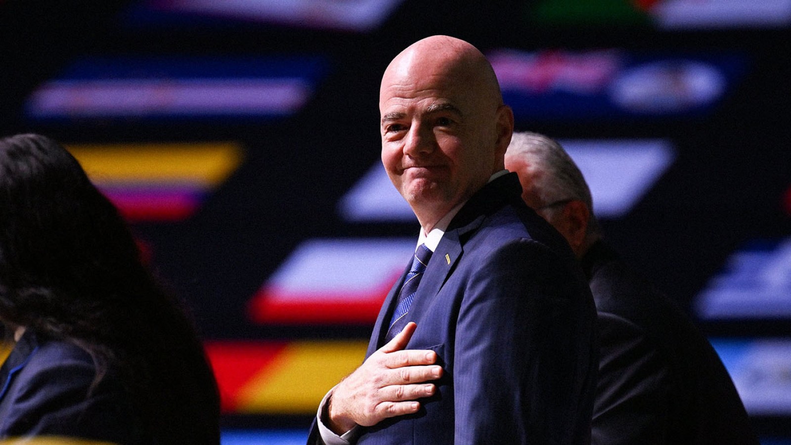 Infantino fue reelecto como presidente de la FIFA durante el 73º congreso de la organización