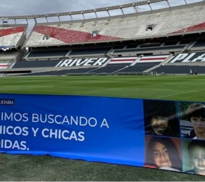 Durante el partido de la Selección Argentina y Panamá se proyectarán imágenes de 99 chicos desaparecidos