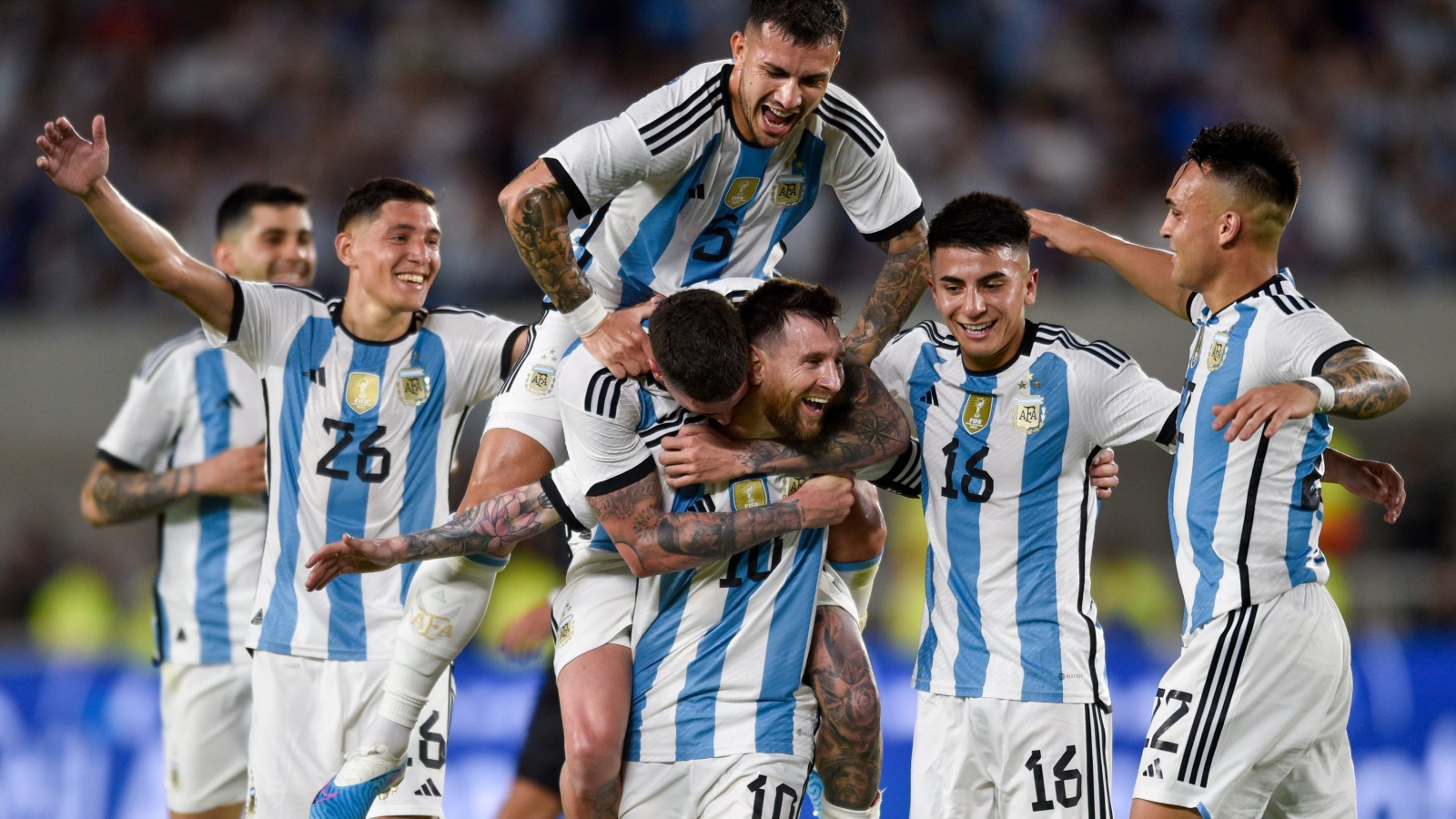 La Selección argentina se presenta esta noche contra Curazao