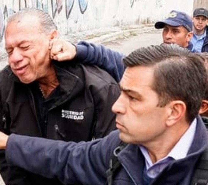 Sergio Berni sufrió una fractura en el maxilar al ser agredido por choferes