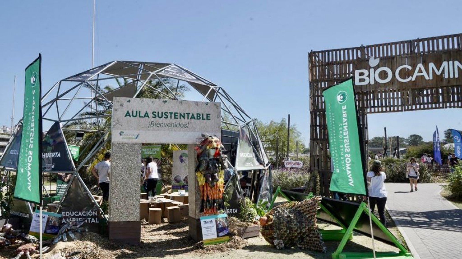 Vicente López presentó sus iniciativas sustentables en la Bioferia