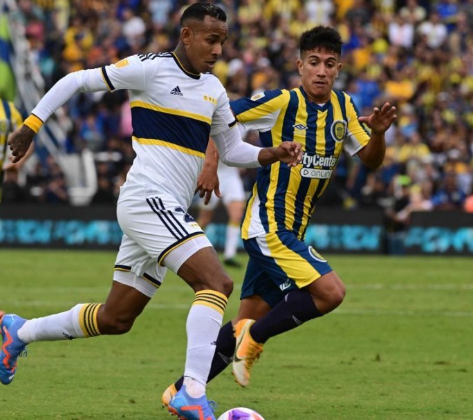 Boca empató en la última jugada 2 a 2 con Rosario Central