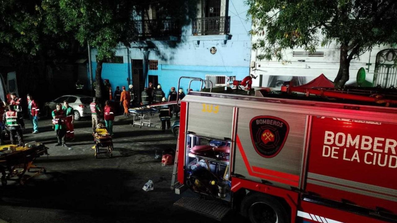 Comenzó el tercer día de búsqueda en el derrumbe de Floresta