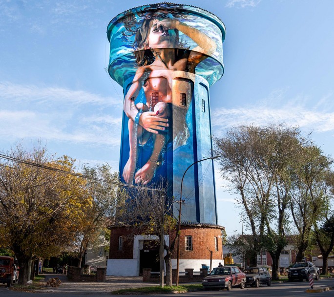 Un mural de Miramar fue elegido el mejor del mundo