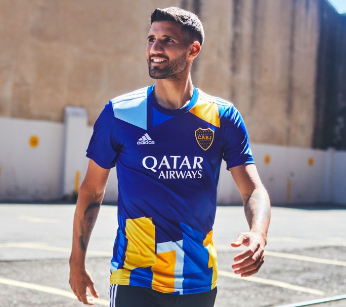 Boca Juniors presentó una nueva camiseta inspirada en Caminito