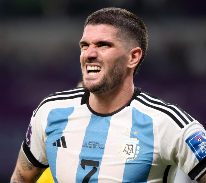 De Paul se desgarró en el último partido con la Selección argentina