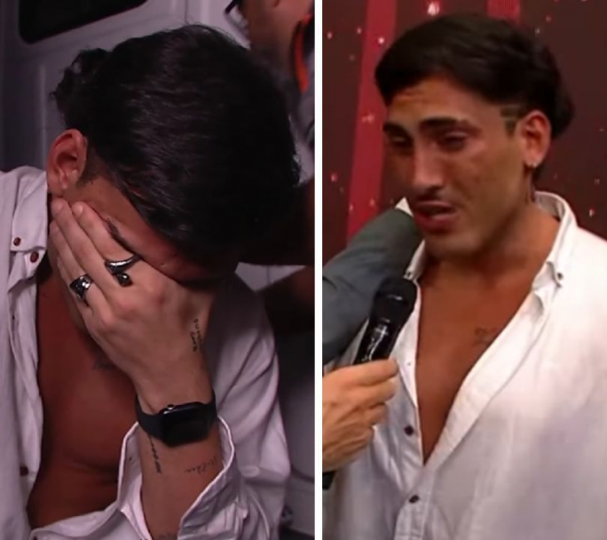 Holder sufrió un ataque de pánico en el Bailando 2023 y lo atendieron de urgencia