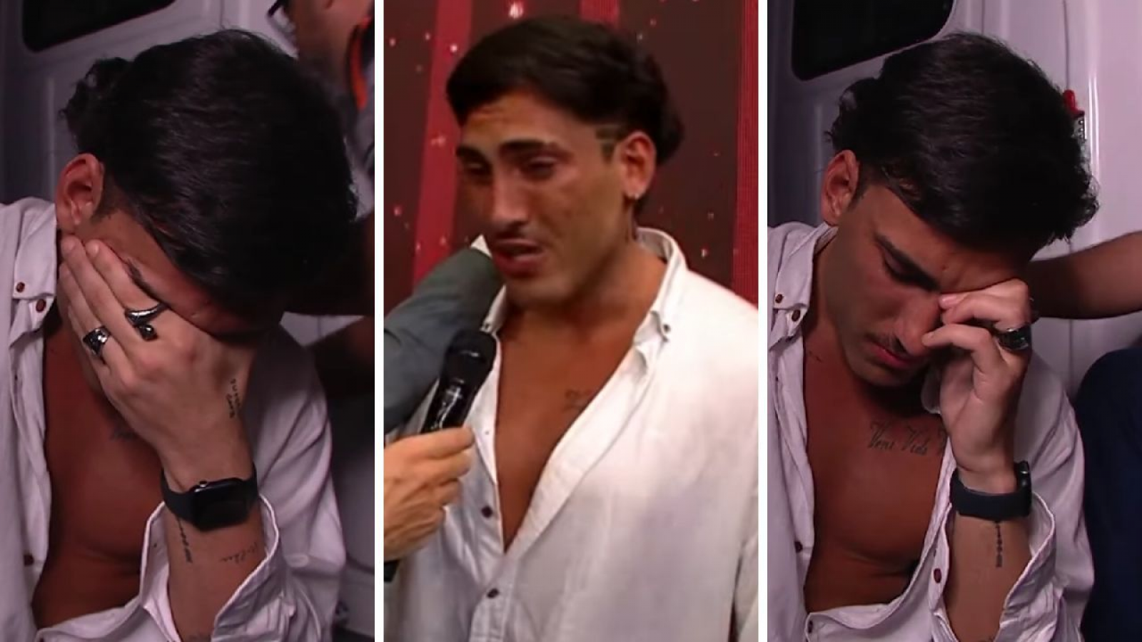 Holder sufrió un ataque de pánico en el Bailando 2023 y lo atendieron de urgencia