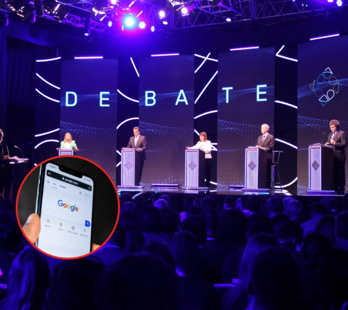 Debate 2023: Google informó cúal fue el candidato más buscado