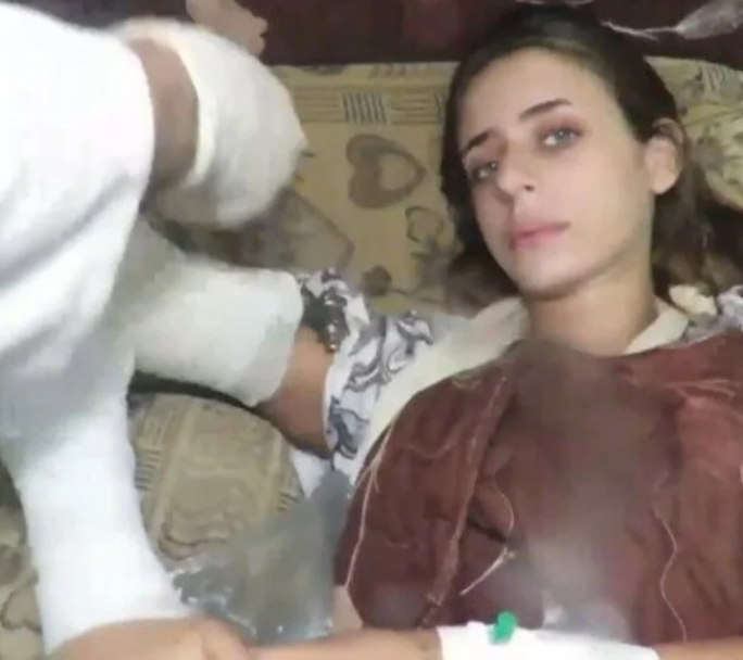 Hamás publicó un video de una rehén israelí como prueba de vida