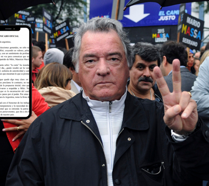 Luis Barrionuevo le retiró su apoyo a Milei: "No puedo ni voy a acompañar esta sorpresiva alianza"