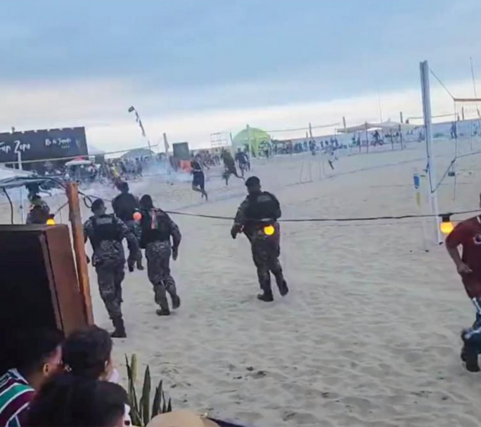 La dura jornada para los hinchas de Boca en Copacabana