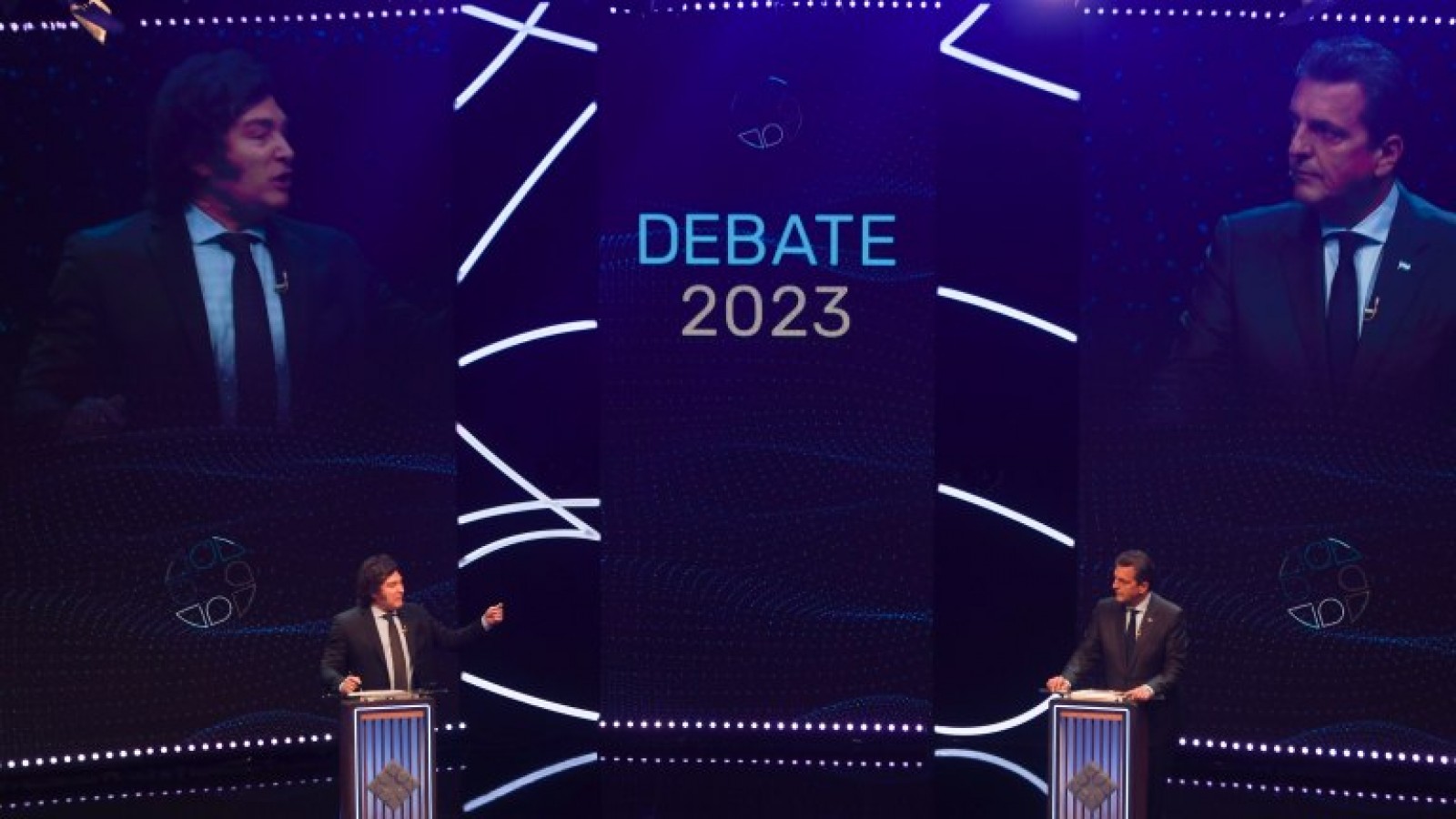 "Gede", la pasantía de Milei y las AFJP, lo más googleado durante el debate presidencial