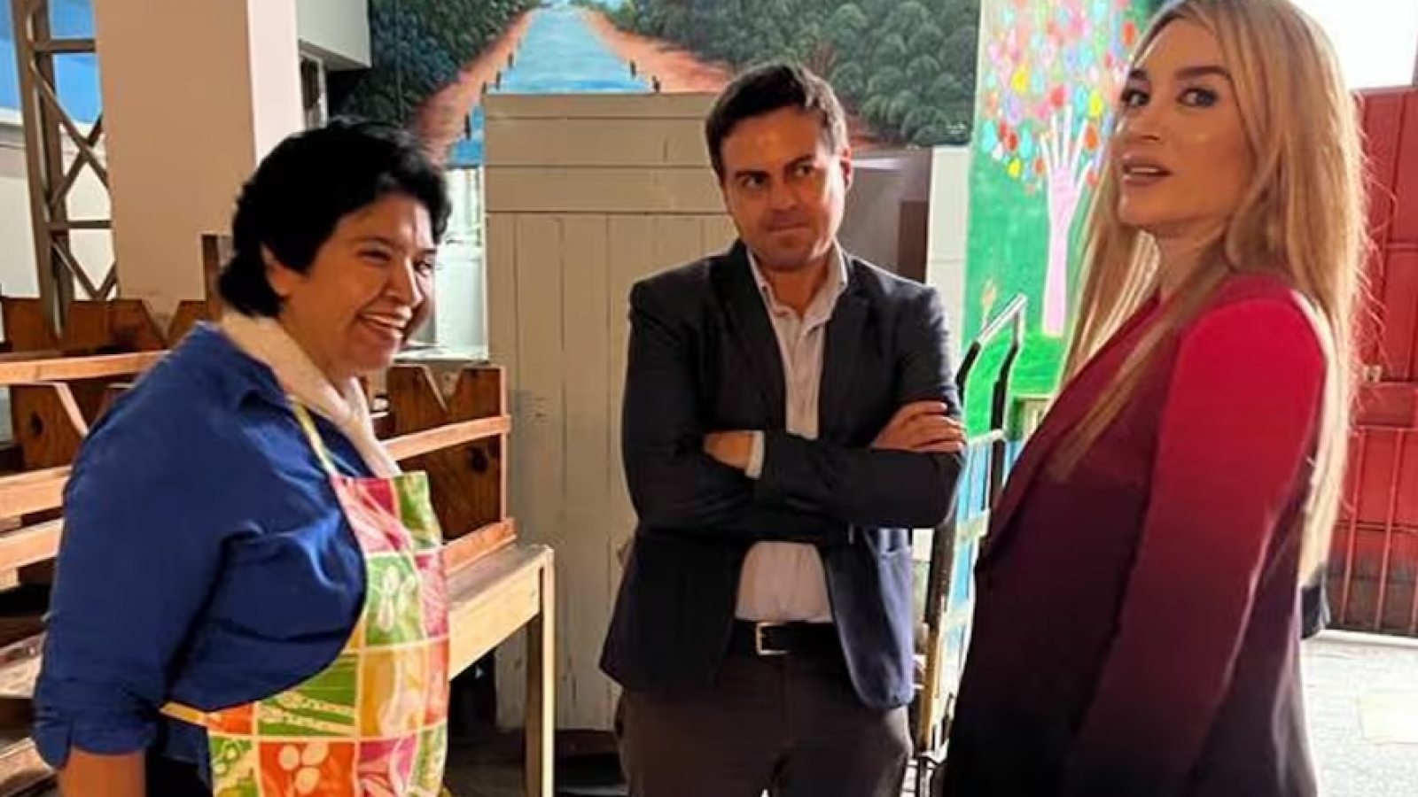 Fátima Florez tuvo su debut como primera dama