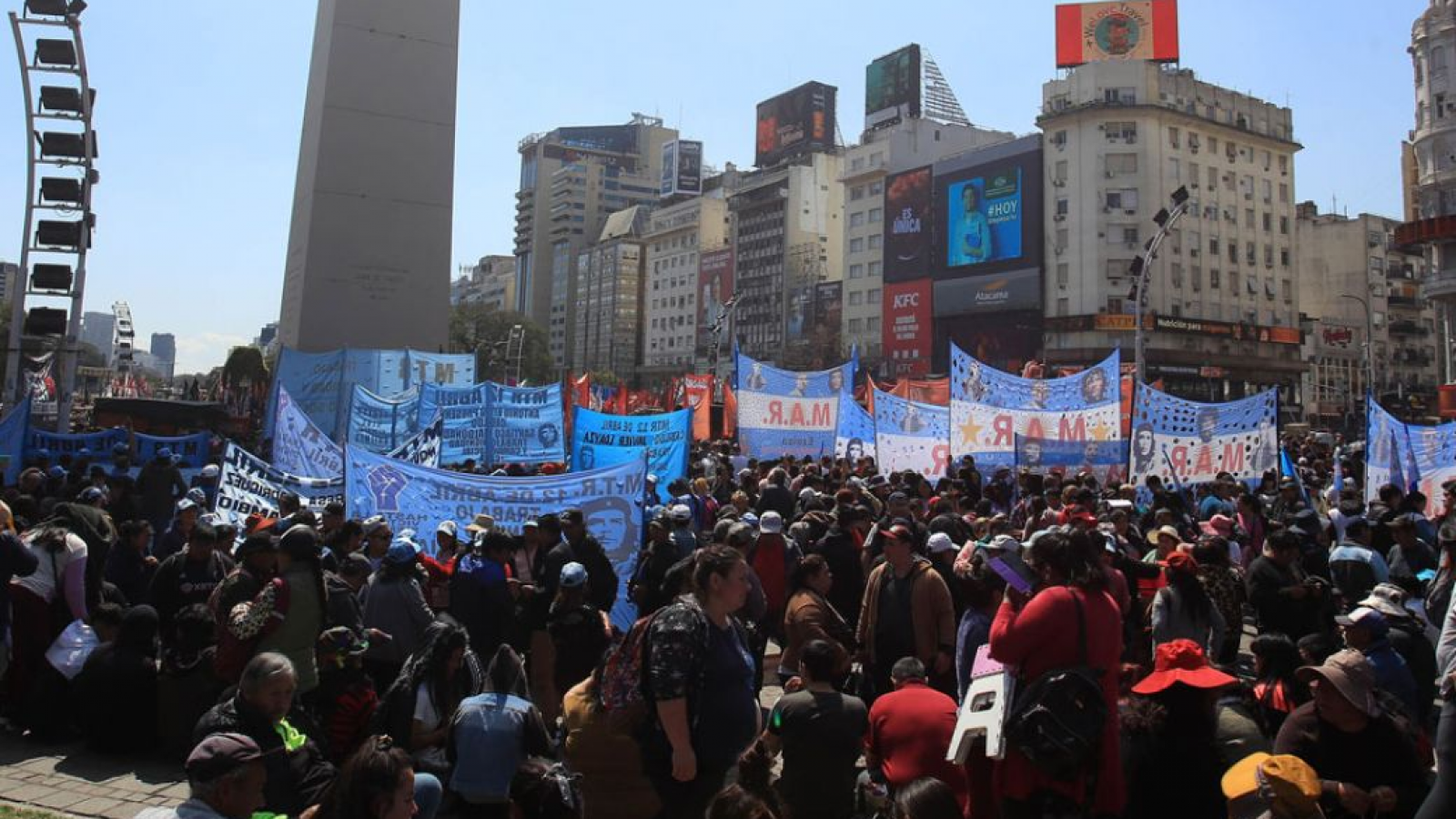 Protestas: organizaciones sociales rechazan el DNU de Milei