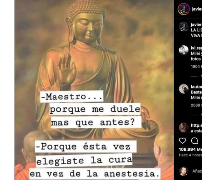 El posteo de Milei con el que explica sus primeras medidas económicas