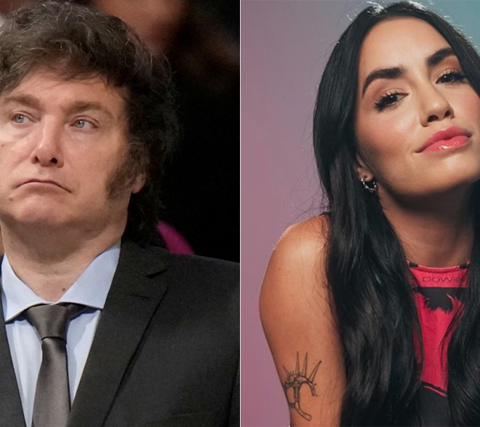 Los famosos que apoyan a Lali en su cruce con Javier Milei