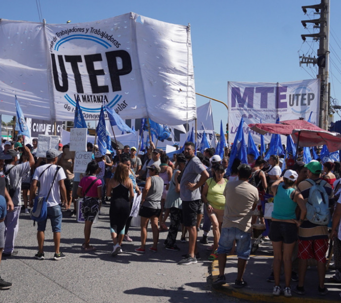 Organizaciones sociales retoman las calles contra el Gobierno por asistencia alimentaria a comedores