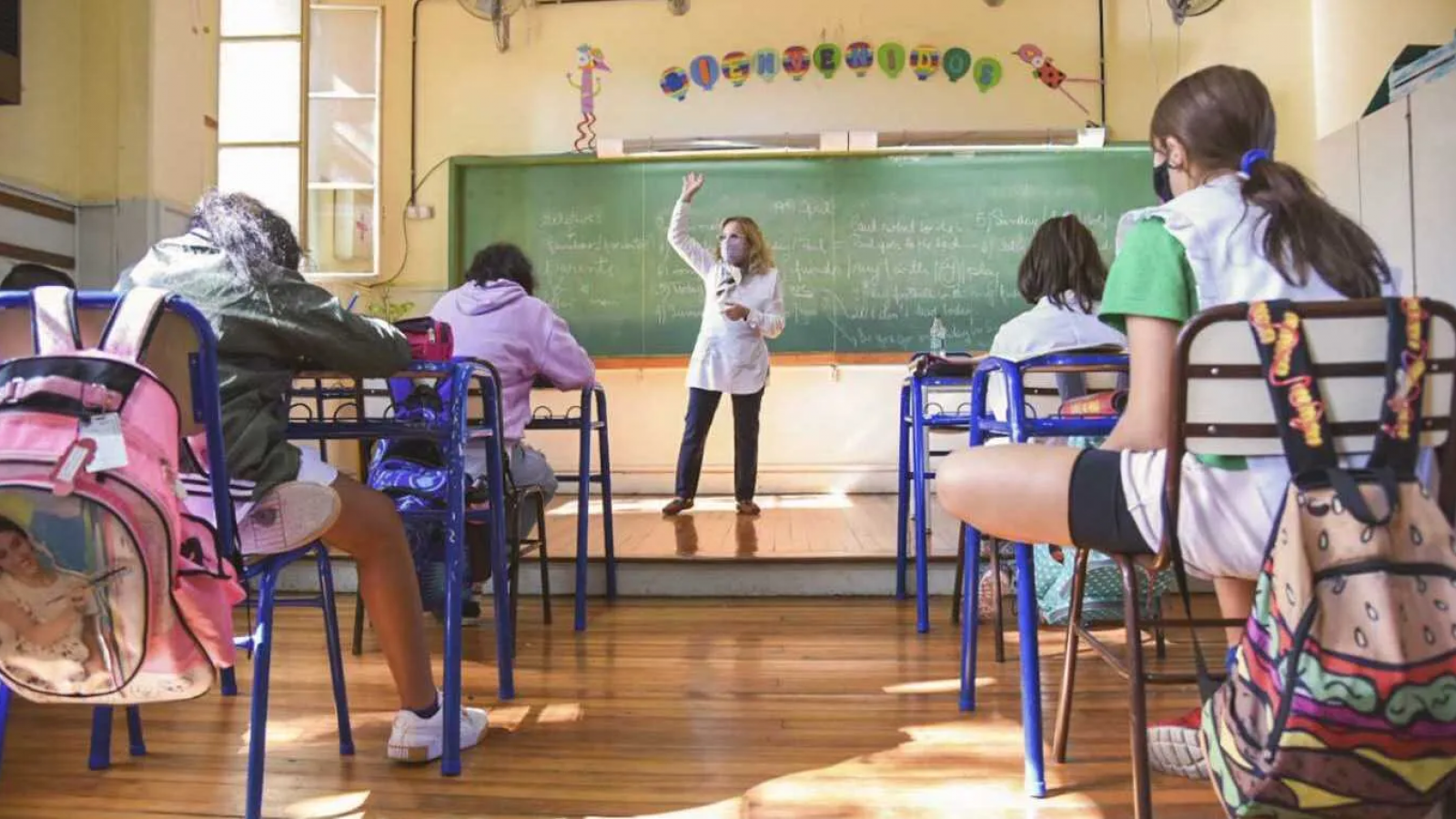 A pesar del paro nacional de CTERA , hubo clase en las escuelas porteñas