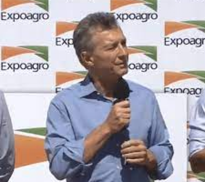 Estamos reorganizando el PRO , dijo Mauricio Macri en Expo Agro