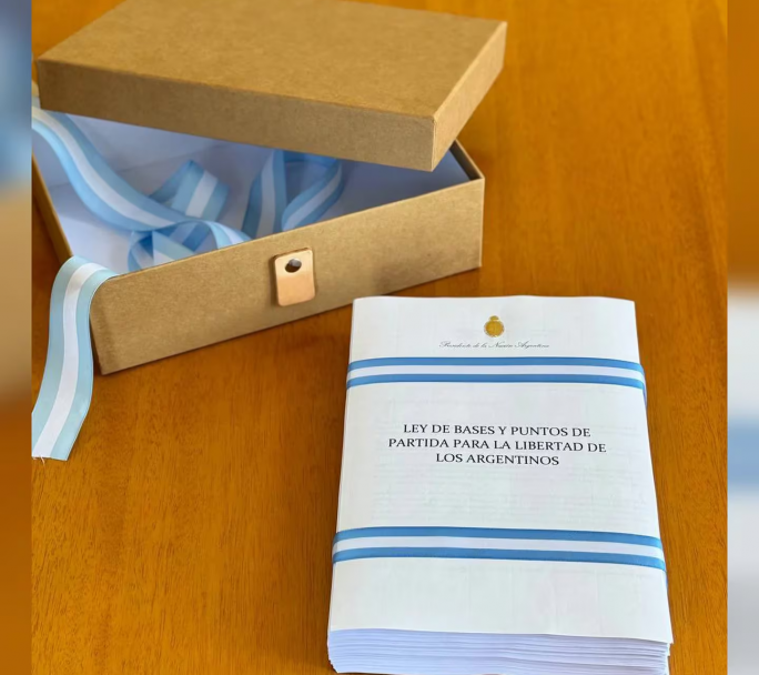 Denuncia Penal para investigar la Ley Bases