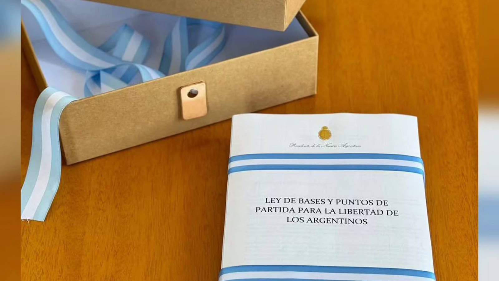 Denuncia Penal para investigar la Ley Bases