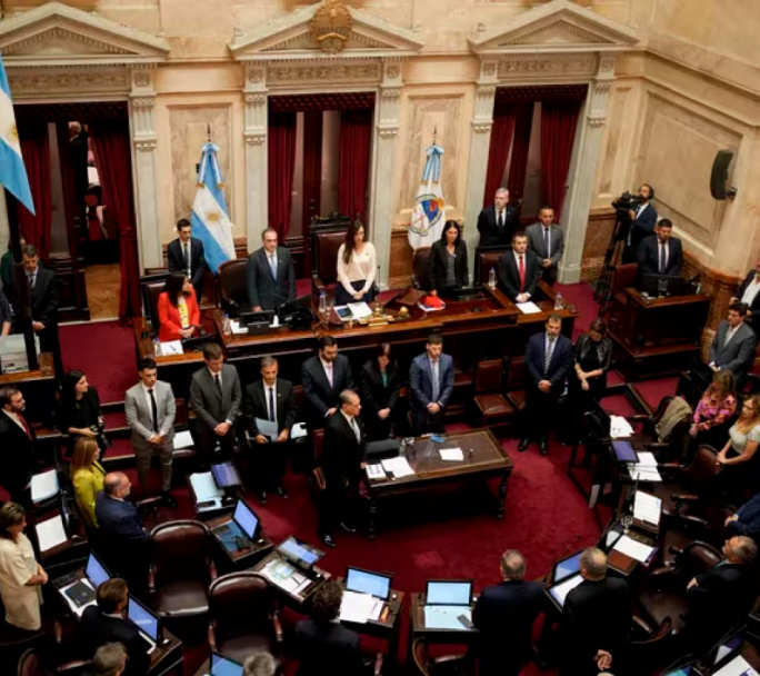 Comienza en el Senado en tratamiento de la Ley Bases y Paquete Fiscal