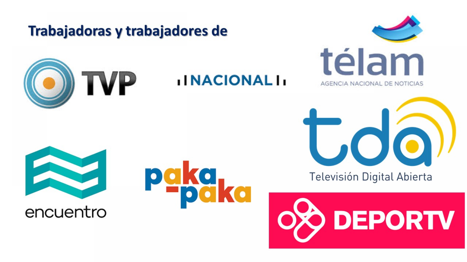 Los Medios públicos entran en pausa para su reorganización