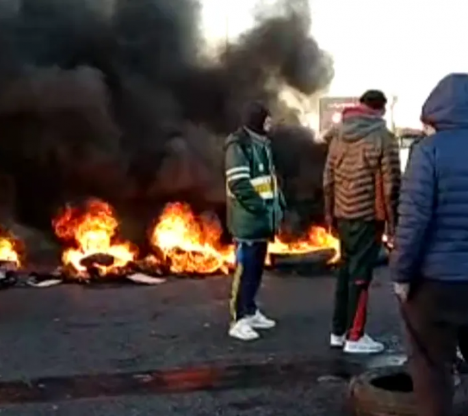 Corte en el Puente de la Noria por reclamo de Cartoneros y Recicladores