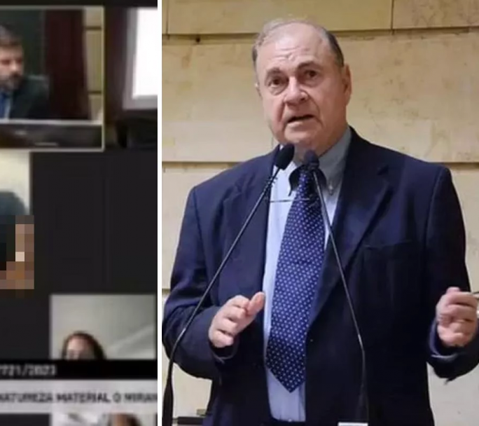 Un Concejal en Brasil participó de una sesión virtual , sentado en el inodoro