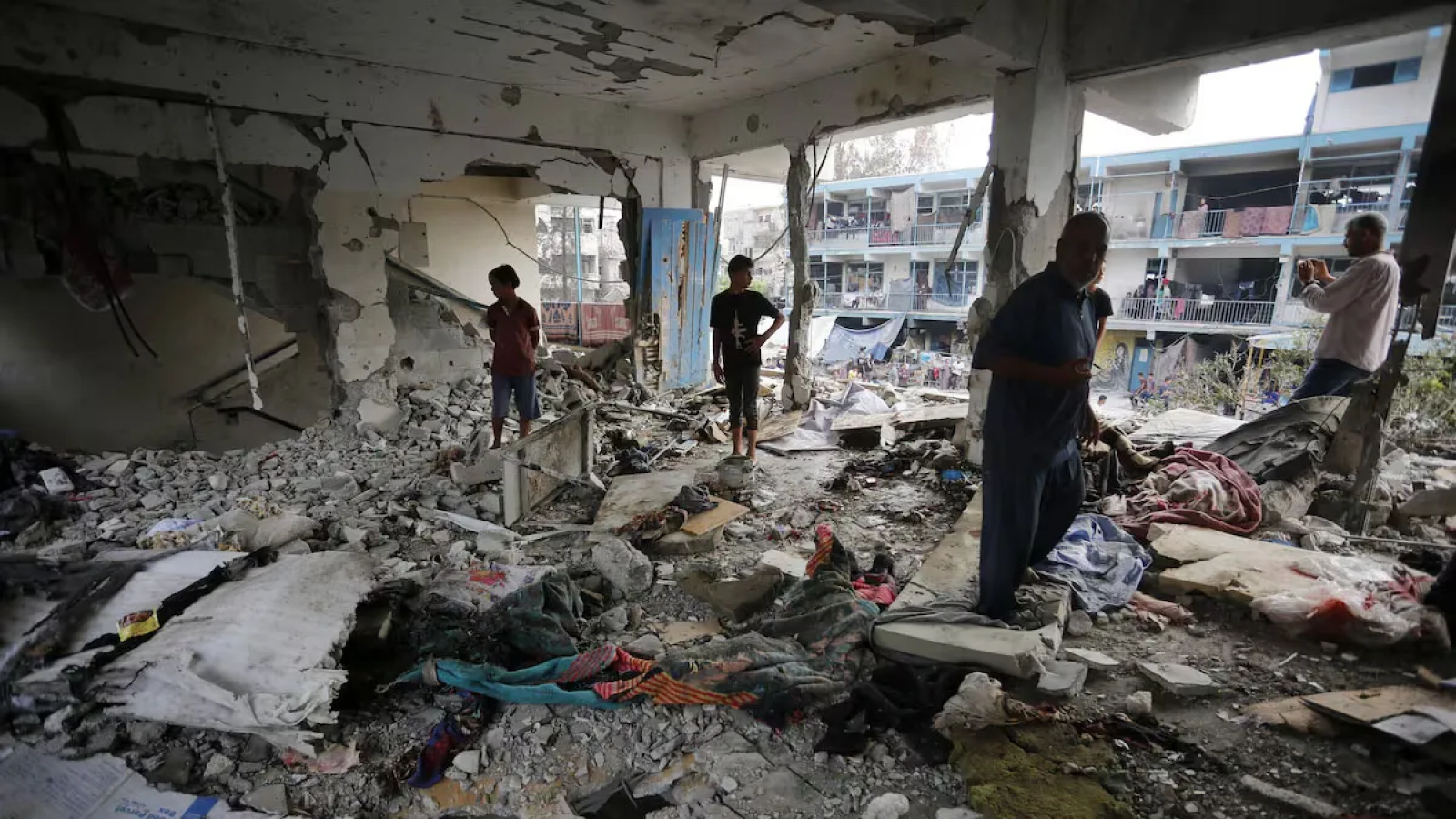 Tras el ataque a una escuela en Gaza hay al menos 30 muertos