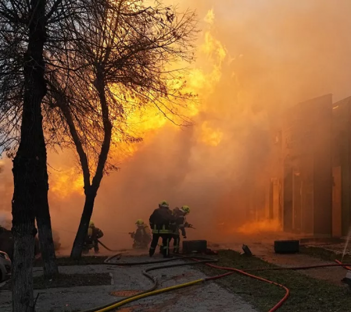 Nuevamente un ataque con misiles sobre Kiev deja sin agua y luz a la ciudad