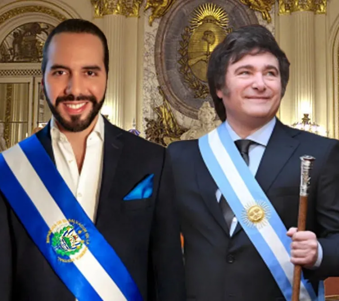 Javier Milei invitó a su par salvadoreño, Bukele, a visitar la Argentina y celebró la reunión con Bullrich