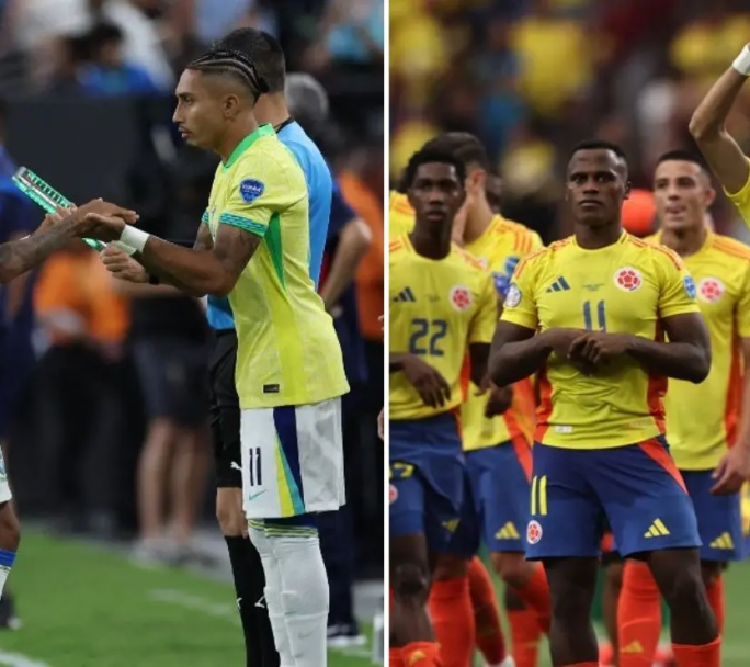 Copa América: Hoy por el cierre del grupo D, Brasil contra Colombia