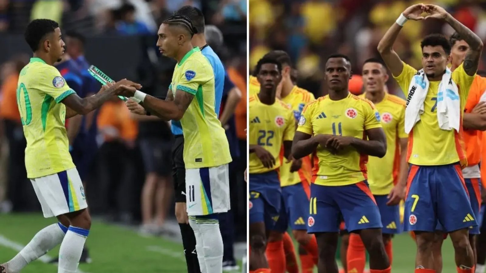 Copa América: Hoy por el cierre del grupo D, Brasil contra Colombia