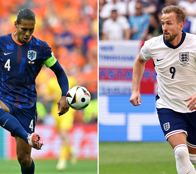 Semifinales en la Eurocopa , se miden Países Bajos con Inglaterra