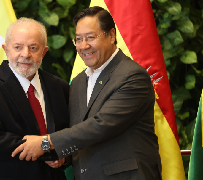 Después de reunirse con el Presidente Boliviano, Lula destacó la relación entre ambos países