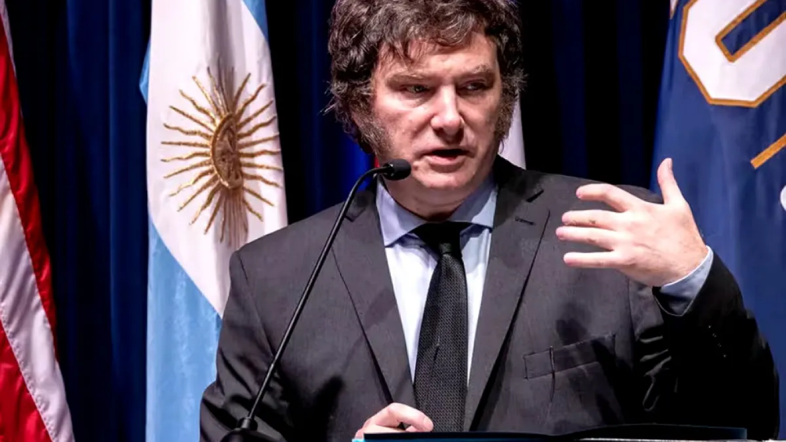 Milei llegó a Estados Unidos para participar de una conferencia con multimillonarios en Idaho