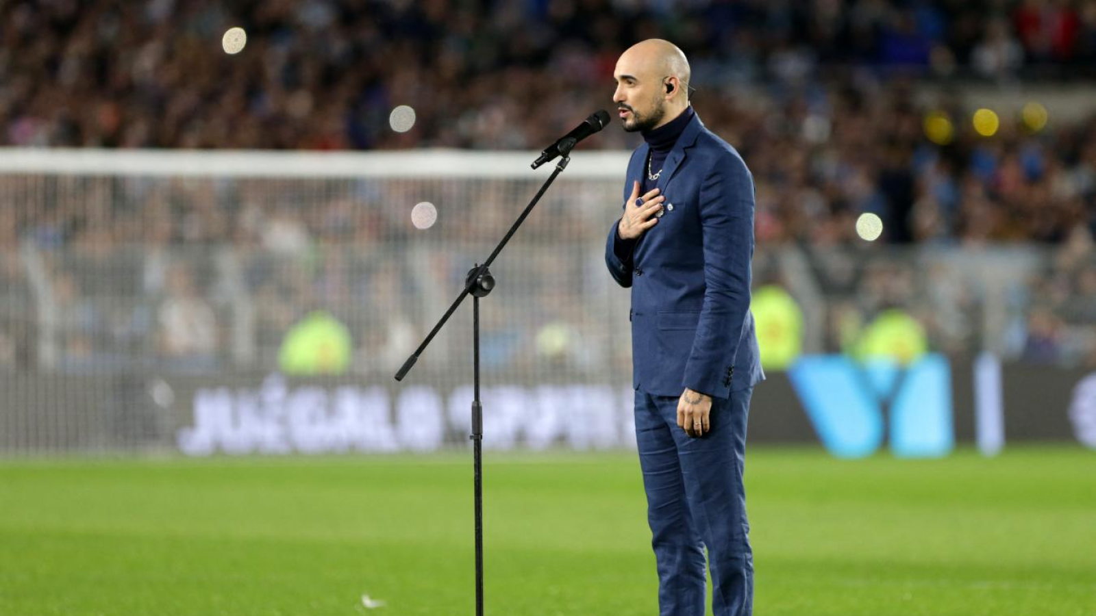 Abel Pintos cantará el himno argentino en la final de la Copa América