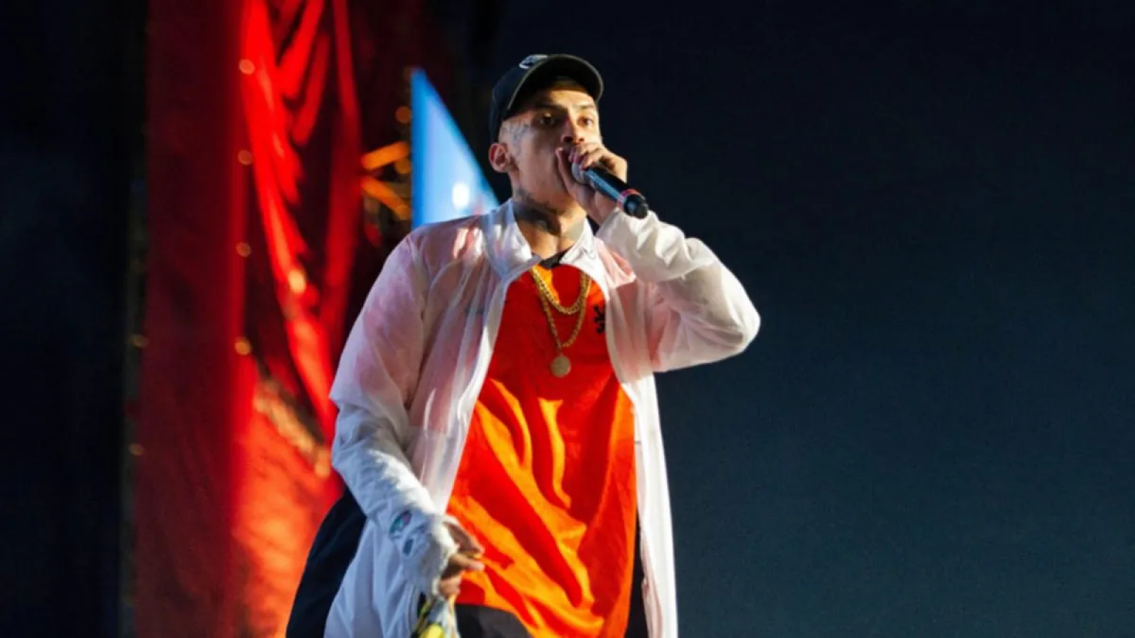 L-Gante se accidentó mientras ofrecía un show en Paraguay