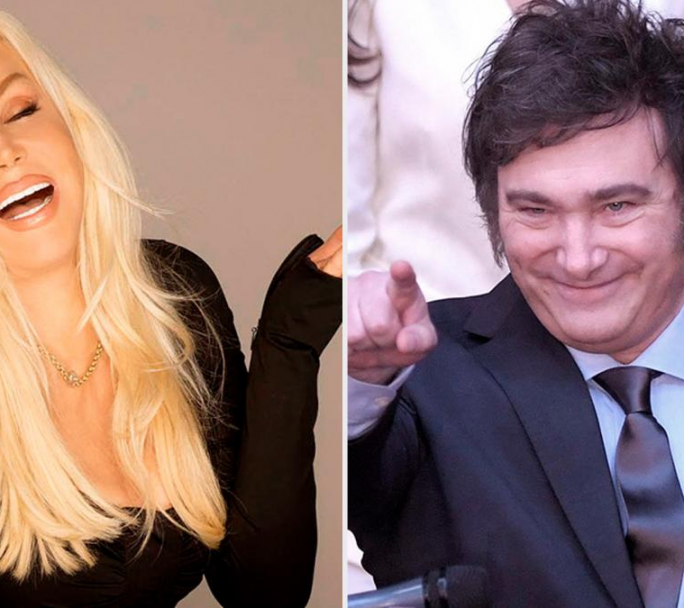 Susana a muerte con Javier Milei