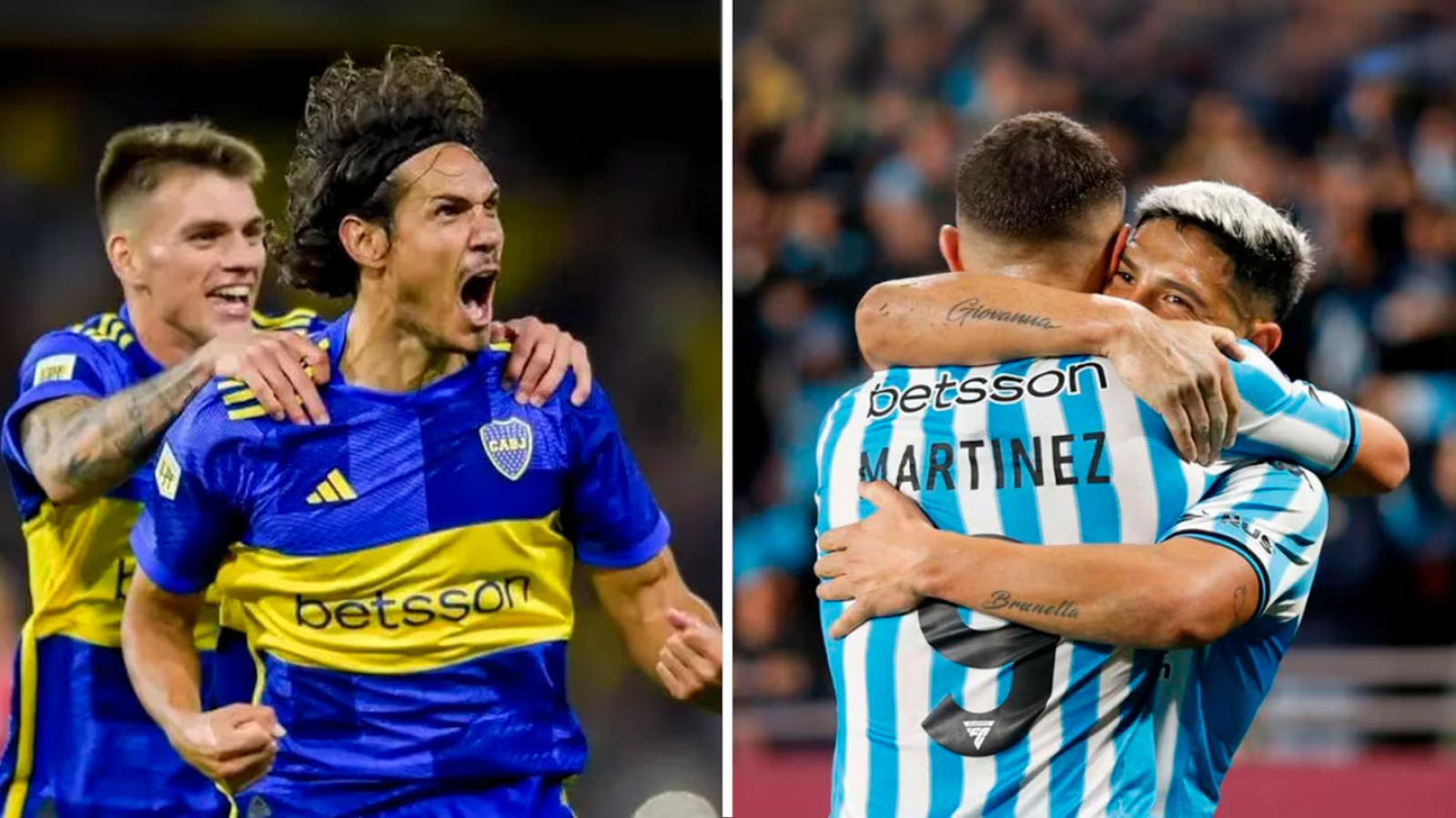 Racing Club recibe a Boca Juniors en la Liga profesional de Fútbol